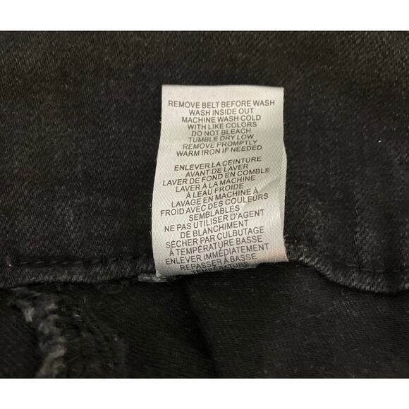 Blue Revival Women's Rocker Skinny Jeans Waist 26 Unique Waist Punk Biker - Picture 7 of 7